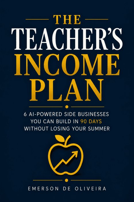 As Teacher Compensation Debates Intensify, Author Emerson De Oliveira Presents AI-Driven Side Business Models Built for Educators